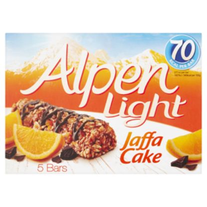 Picture of  Alpen Light Jaffa Bar 5 pack x10